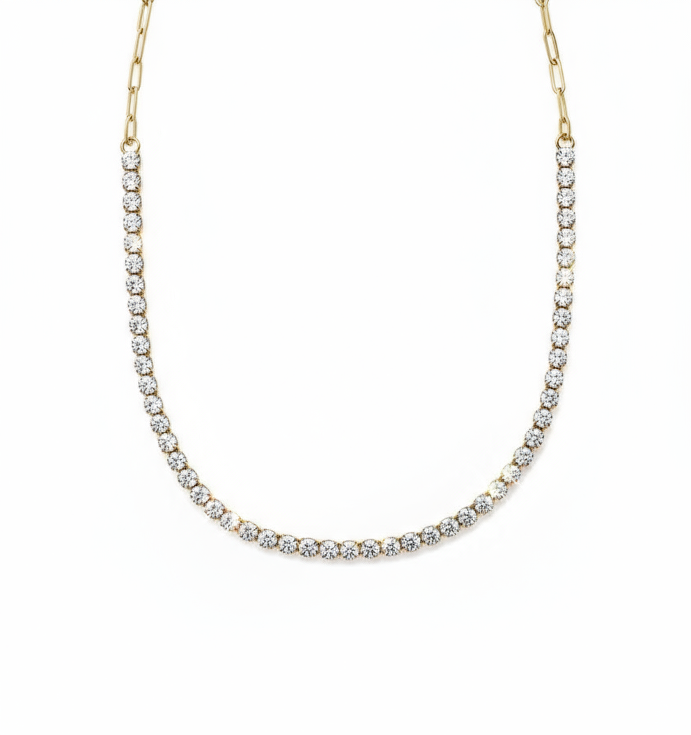 Sparkle Line Necklace